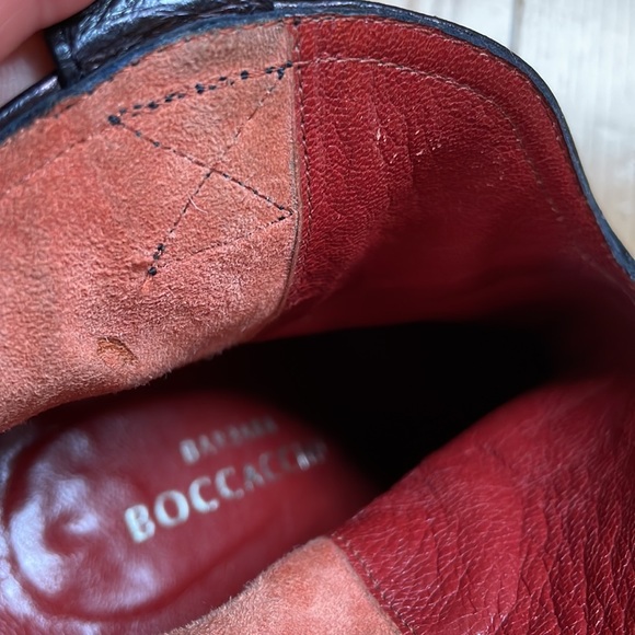Barbara Boccaccini lambskin booties. Need Heel Rubbers Replaced. - Picture 7 of 8